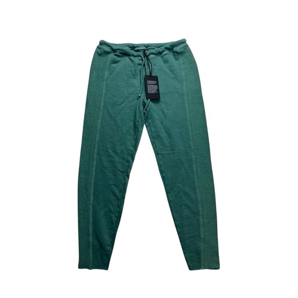 Chaser Pants - CHASER Teal Green Vintage Wash Sweatpants Joggers Elastic Waist Drawstring S New